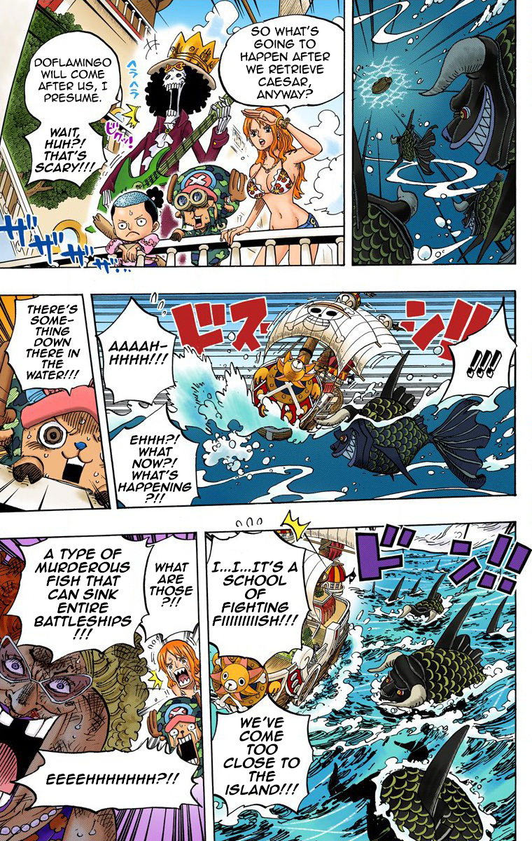 One Piece - Digital Colored Comics Chapter 723 16